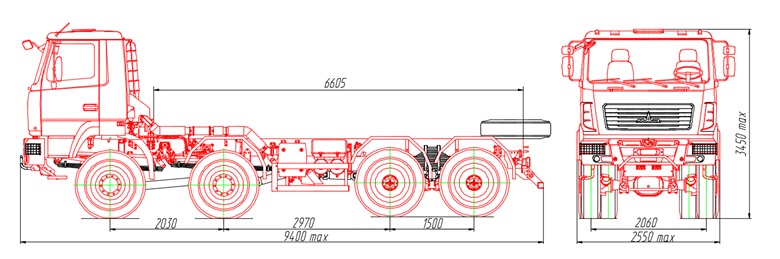 МАЗ-65262L Колос
